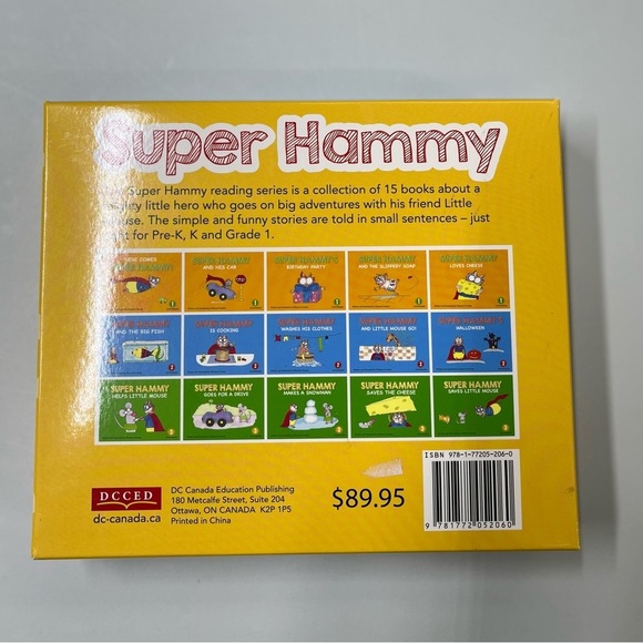 New Super Hammy Boxed Set - My First Reading Series 15 Book + 1 CD Pack Ages 4-6 - Picture 3 of 6
